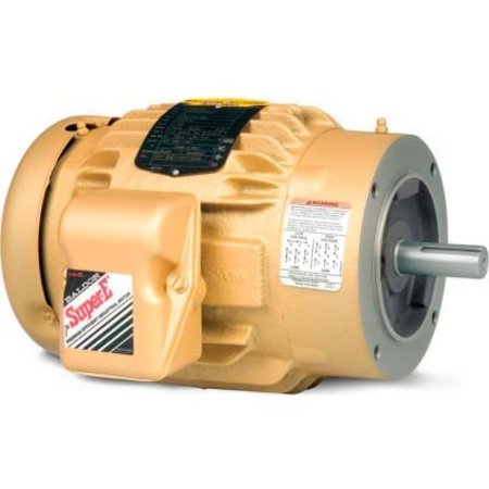 BALDOR-RELIANCE Baldor-Reliance Motor VEM3581, 1HP, 1765RPM, 3PH, 60HZ, 56C, 0524M, TEFC, F1, N VEM3581